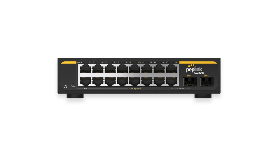 SD Switch 16-Port Rugged